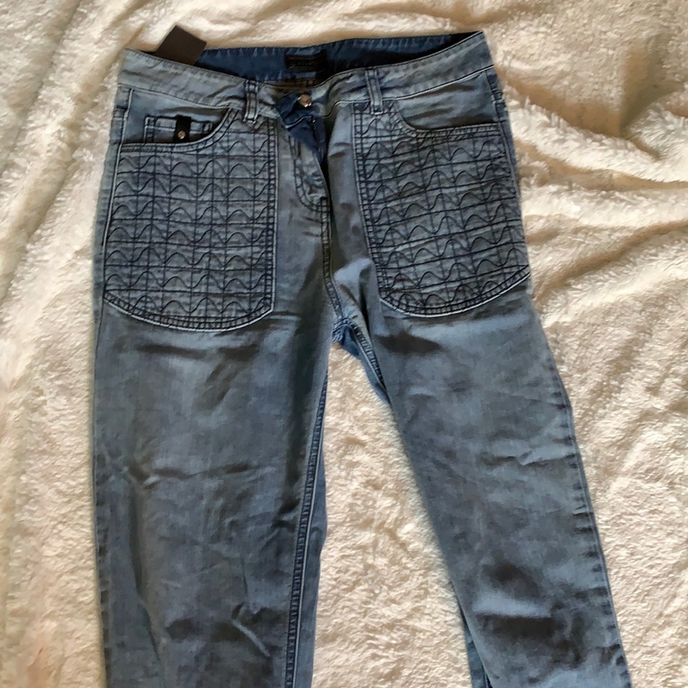 Belfast embroider pocket jeans 28